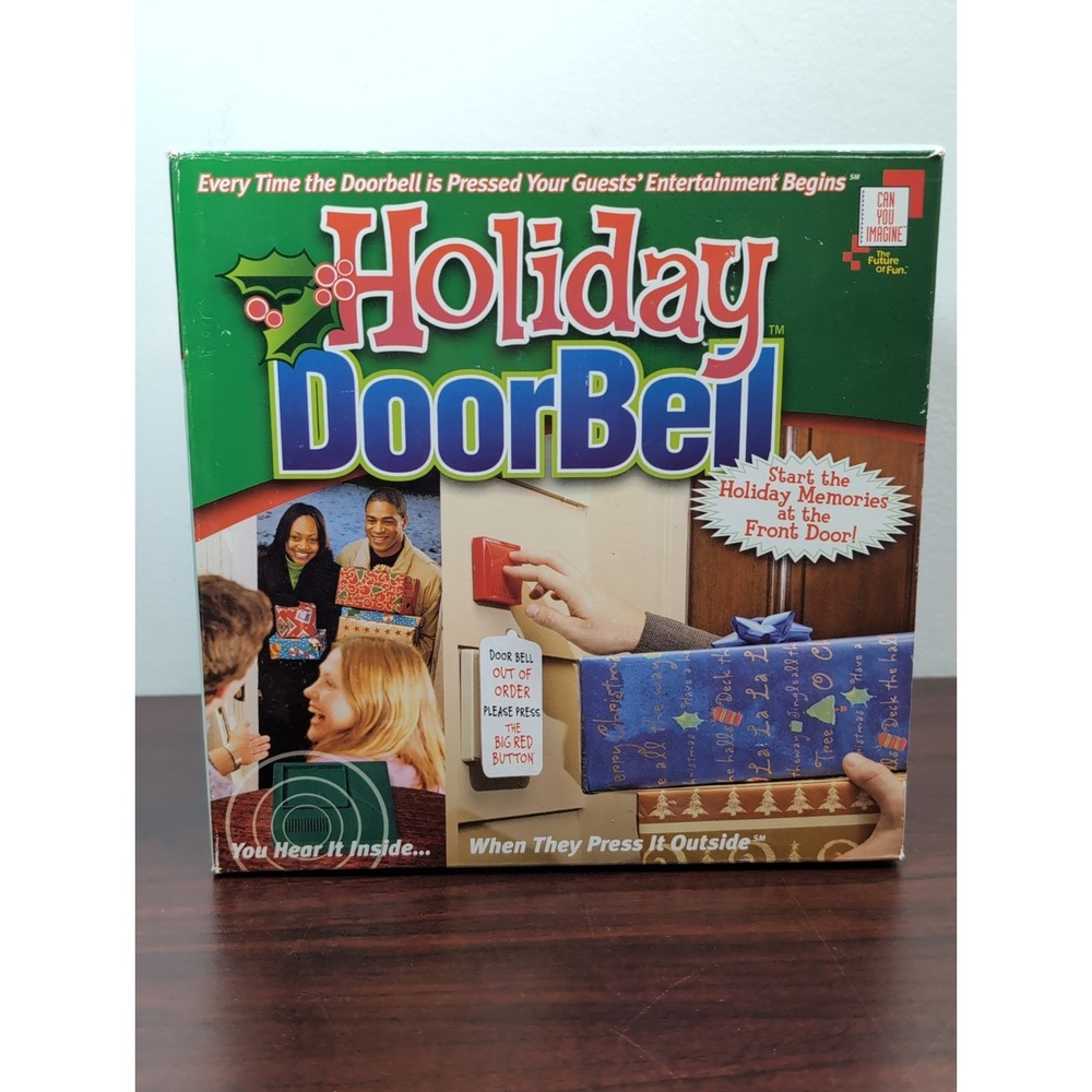 Holiday Doorbell Wireless Christmas & NYE Songs by Can You Imagine 2006